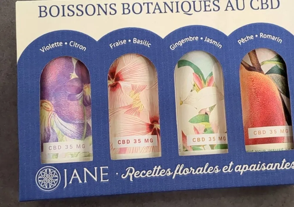 Boissons botaniques au CBD