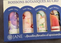 Boissons botaniques au CBD