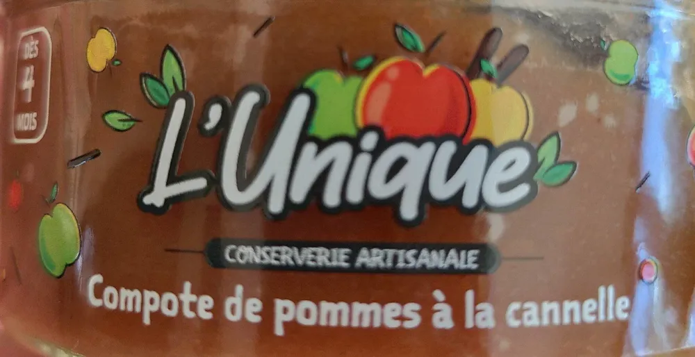 Compote de pommes à la cannelle