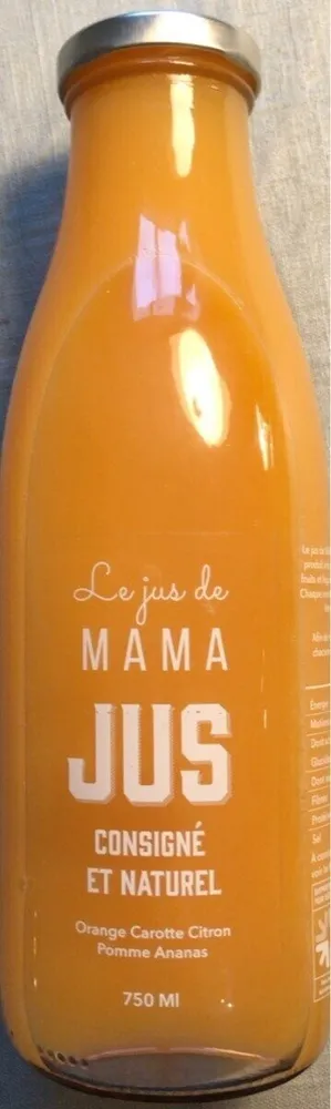 Orange Carotte citron pomme ananas
