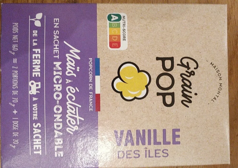Popcorn vanille