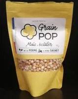 Grain pop Maïs à éclater
