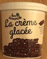 Glace au chocolat