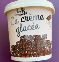 Bon dimanche crème glacée Noisette