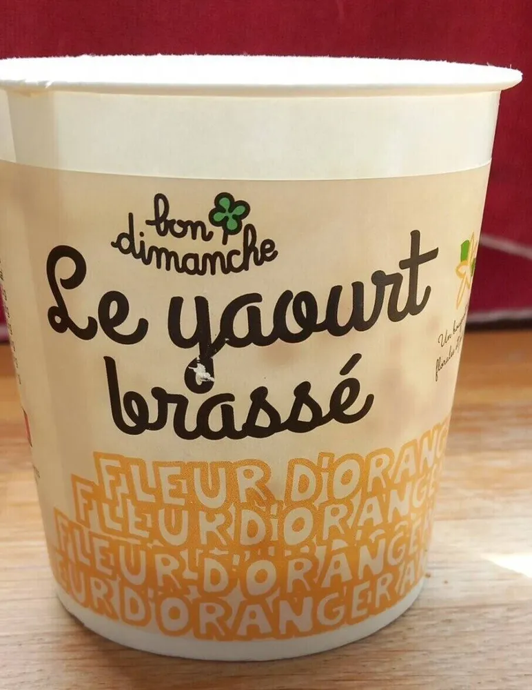 Le Yaourt brassé- Fleur d'oranger