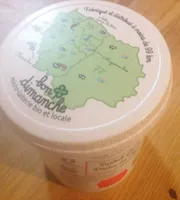 Sorbet glacé Pêche de vigne
