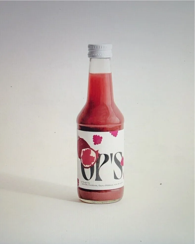 OP's Framboise, Grenade, Fleur d'hibiscus, Piment de Cayenne