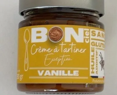 Creme a tartiner vanille