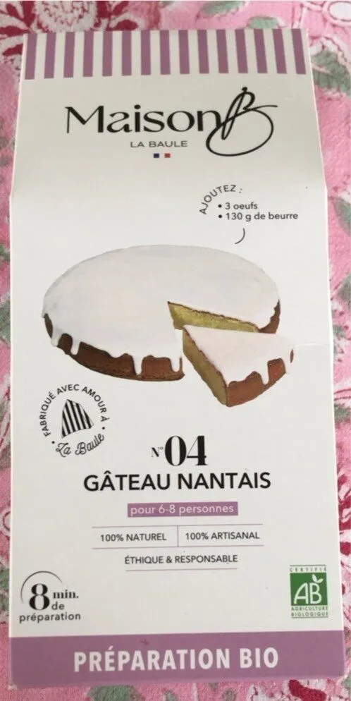 Preparation gateau nantais