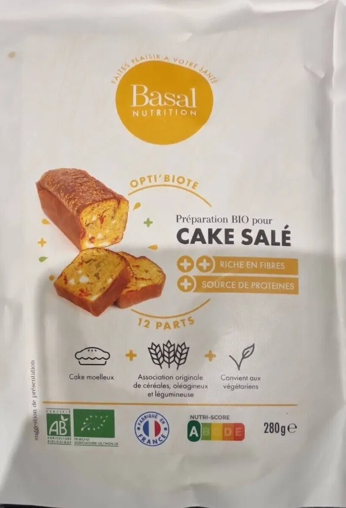 Opti'biote cake salé