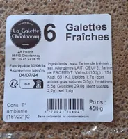 Galettes fraiches