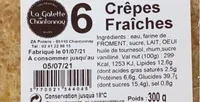 Crepes fraiches