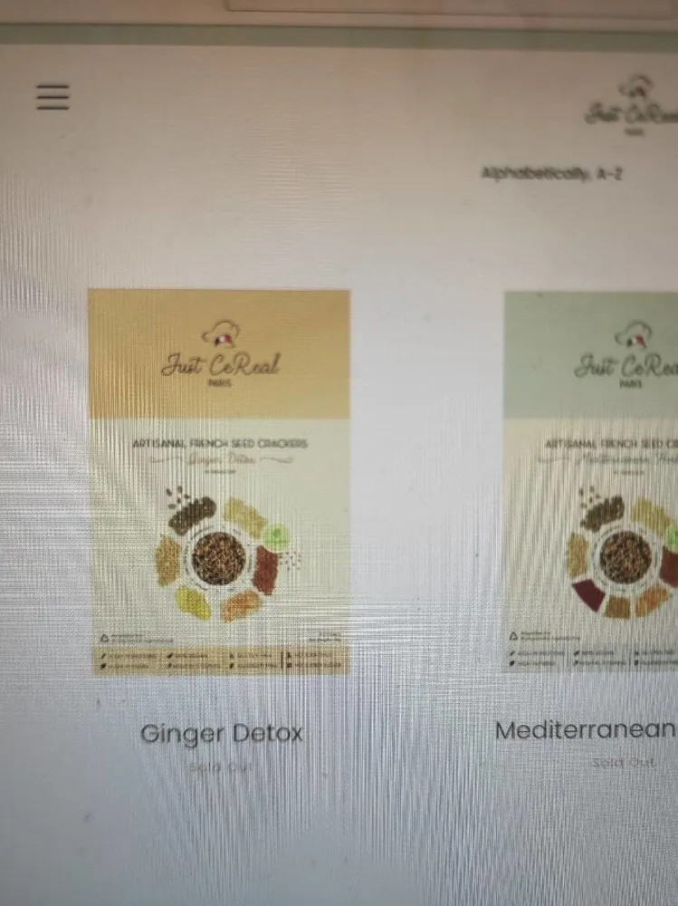 Artisanal French Seed Cracker: Ginger Detox