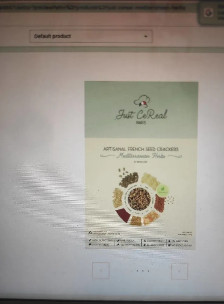 Artisanal French Seed Crackers