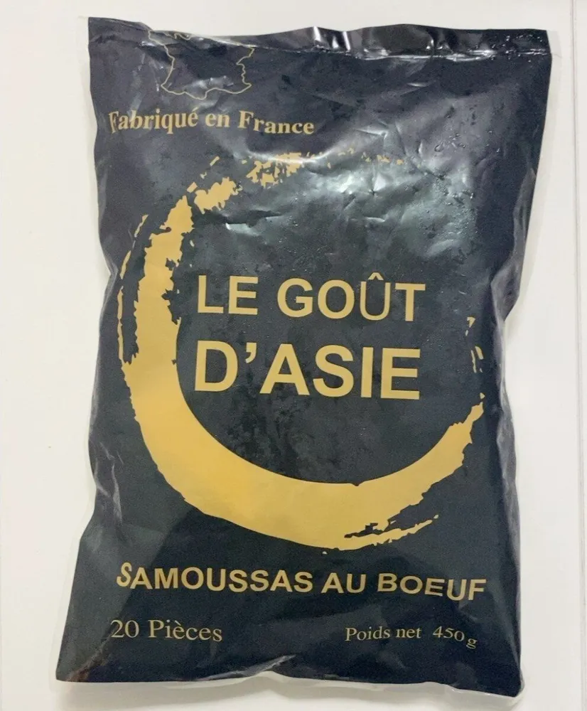 Samoussas au boeuf
