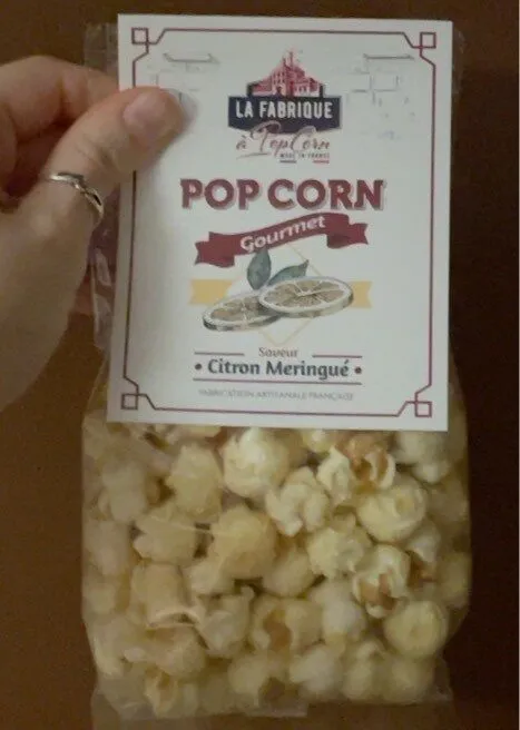 Pop Corn goût citron meringué