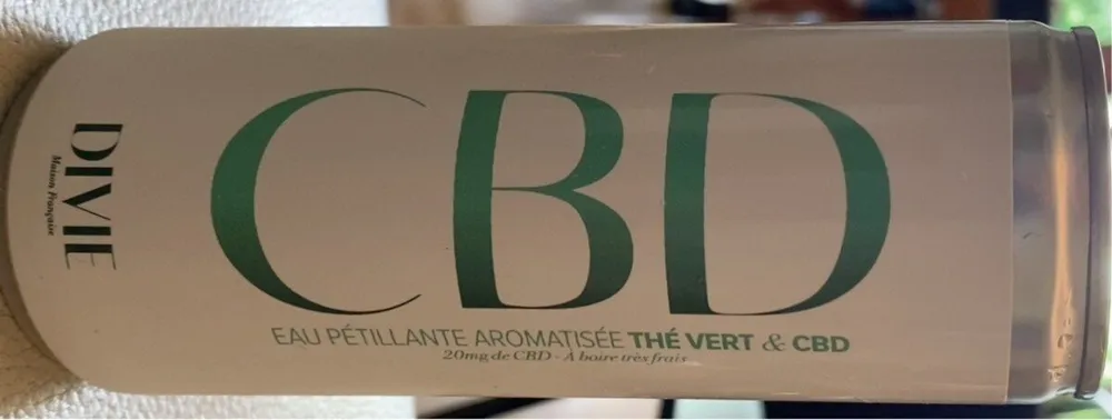 Eau Pétillante Aromarisée Thé Vert