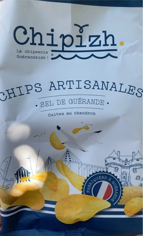 Chips artisanales sel de Guérande