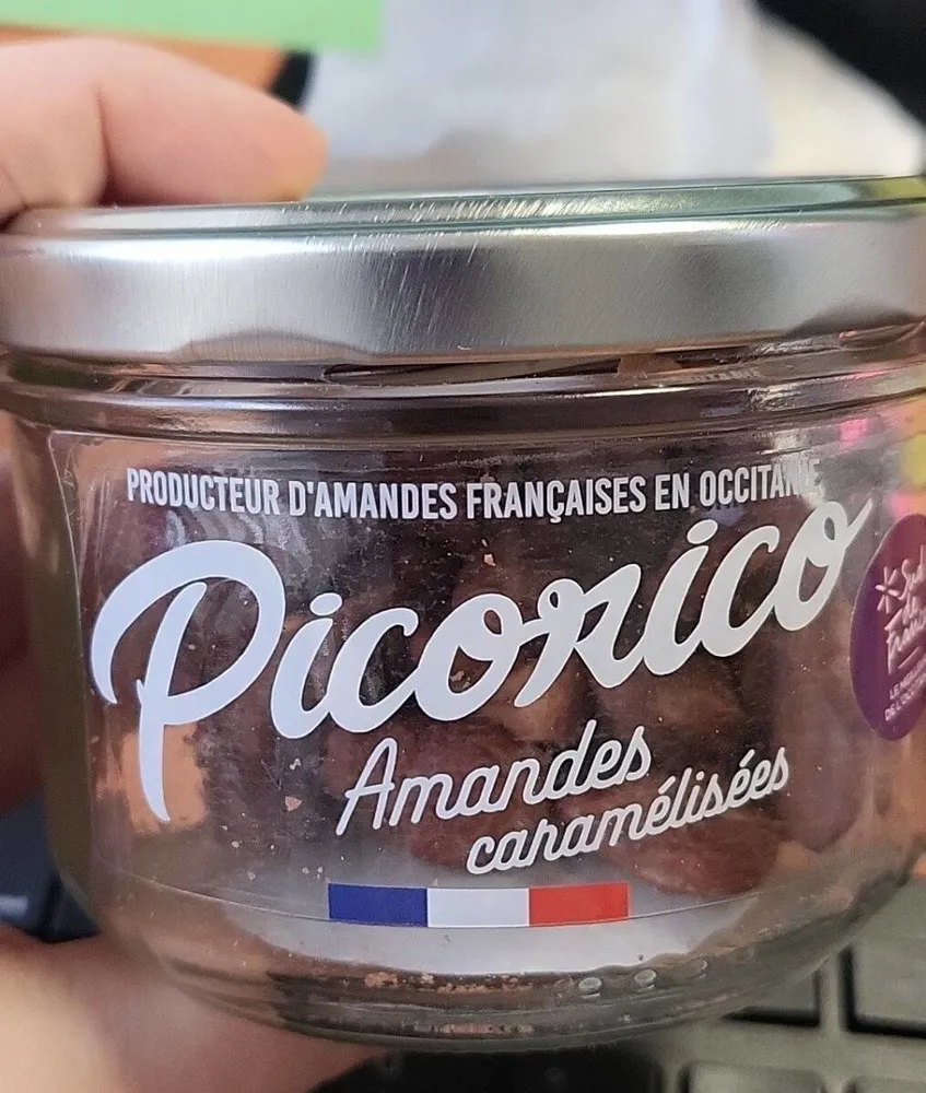 Amandes caramélisées