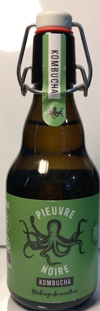 Pieuvre noire Kombucha menthes