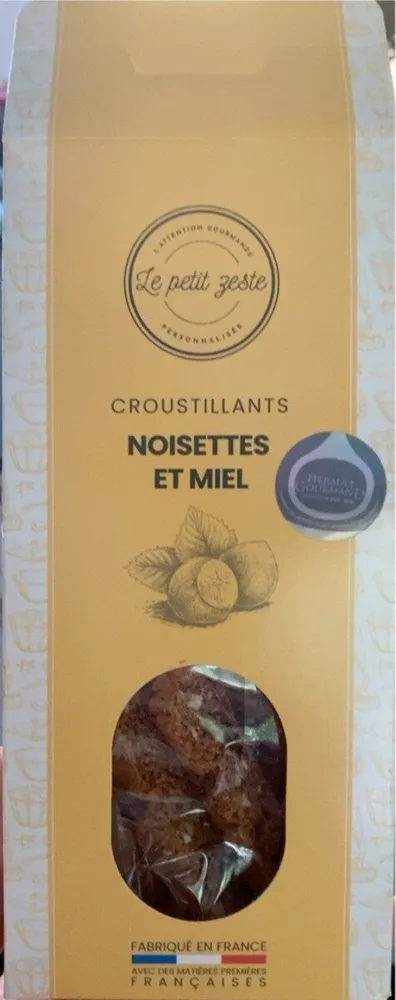 Croustillants noisette et miel