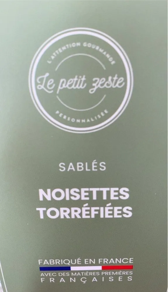 Sablés noisettes torréfiées