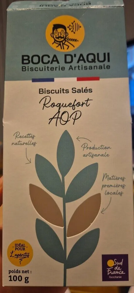 Biscuits Salés Roquefort AOP
