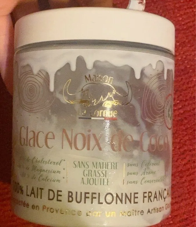 Glace noix de coco