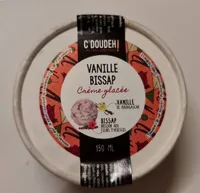 Crème glacée vanille bissap