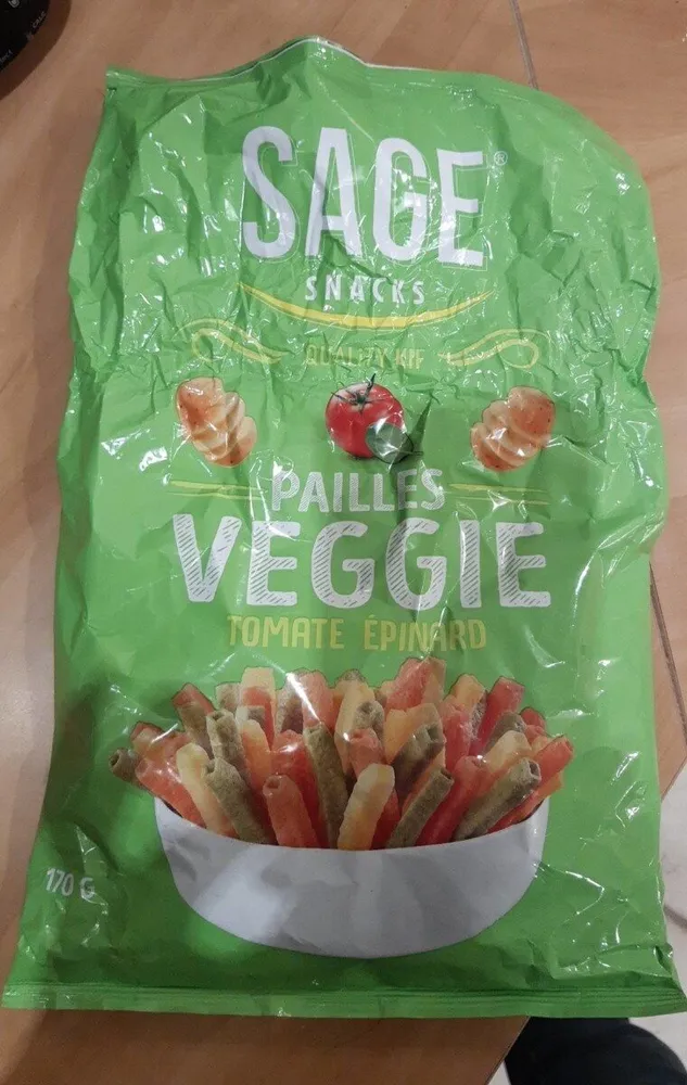 Pailles veggie tomate épinard