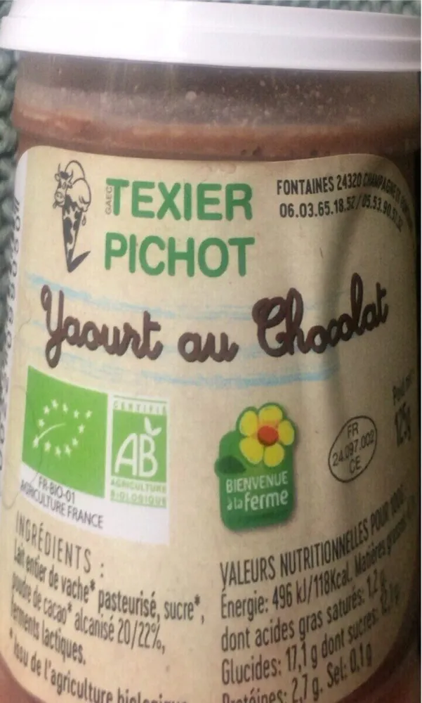 Yaourt au chocolat