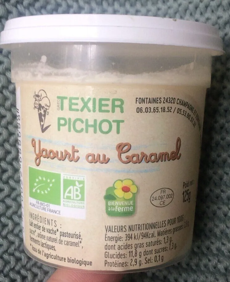 Yaourt au caramel