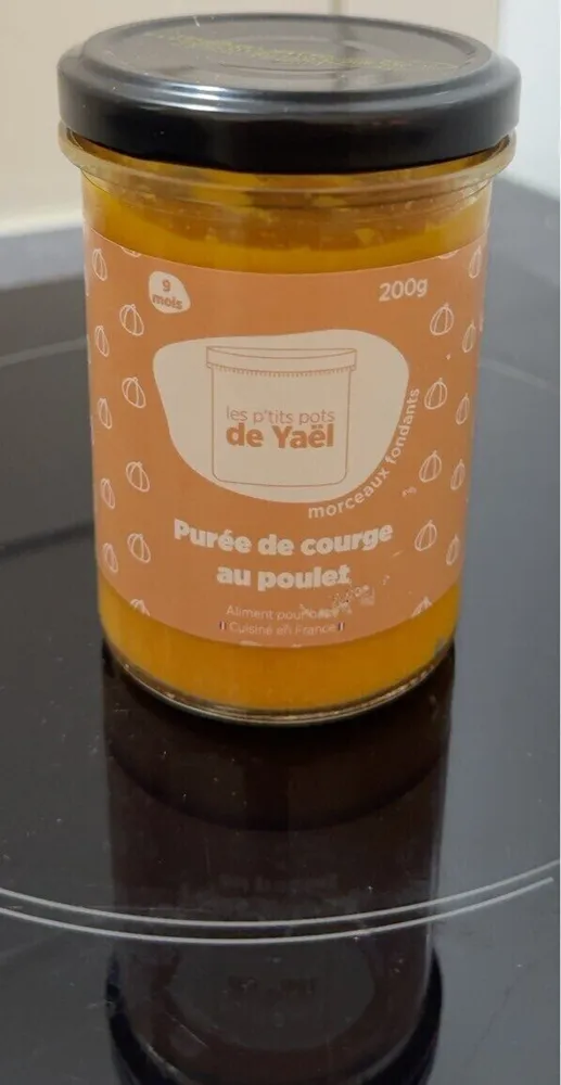 Puree de courge au poulet