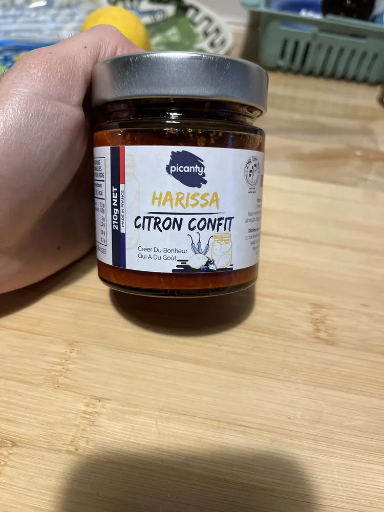 Harissa citron confit