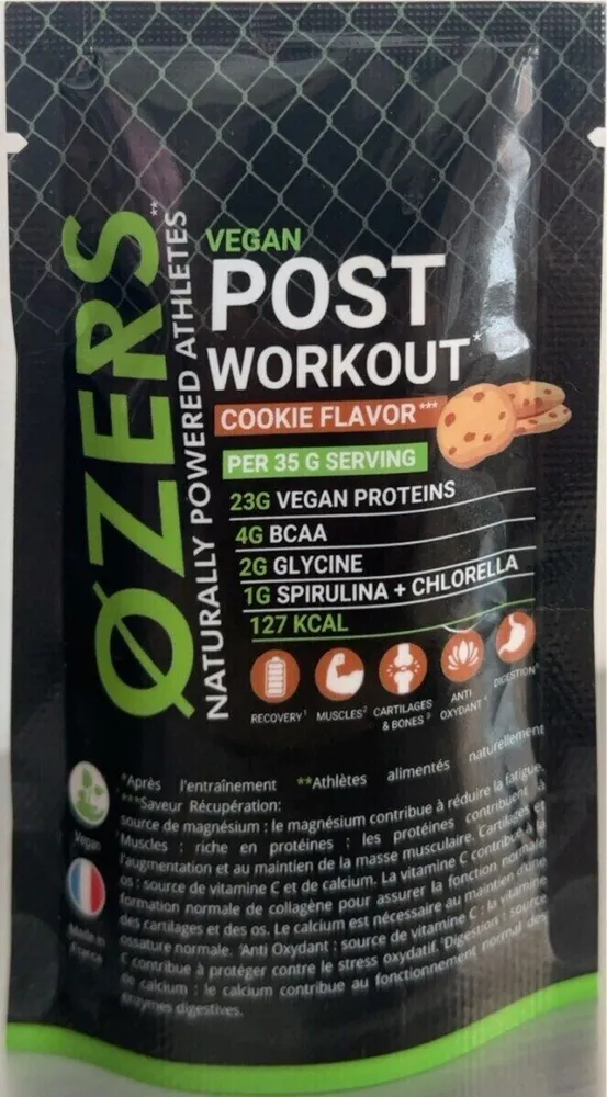 Vegan post workout