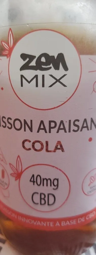 Boisson apaisante cola