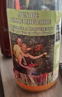 Jus pomme rhubarbe