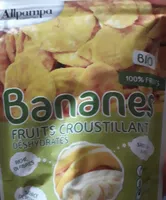 fruits croustillants bananes
