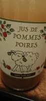 Jus de pomme poire