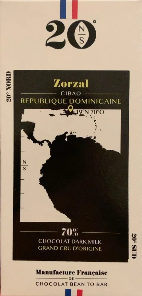 Chocolat Dark Milk 70% - Zorzal