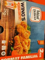 Wing's ailes de poulet panées