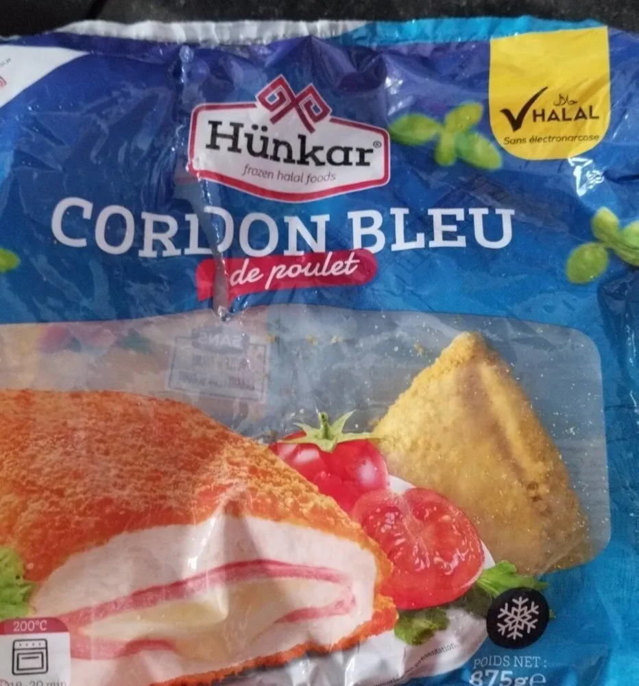 Cordon bleu de poulet halal