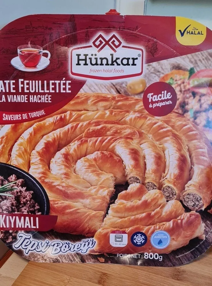 Pâte feuilletée à la viande hachée
