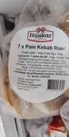Pain kebab rond
