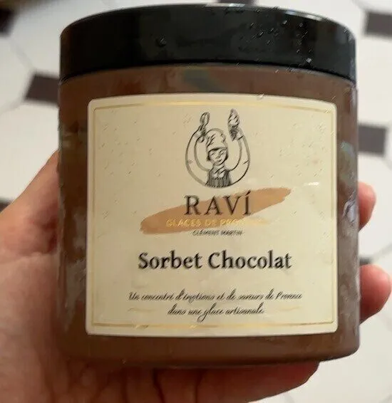 Sorbet chocolat