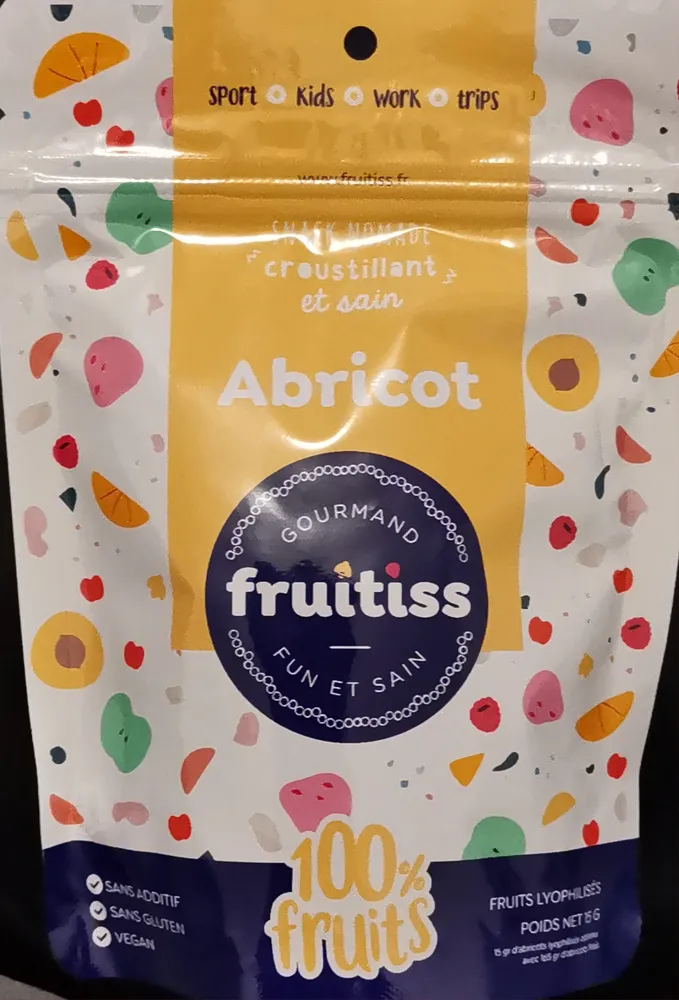 Abricots lyophilisés