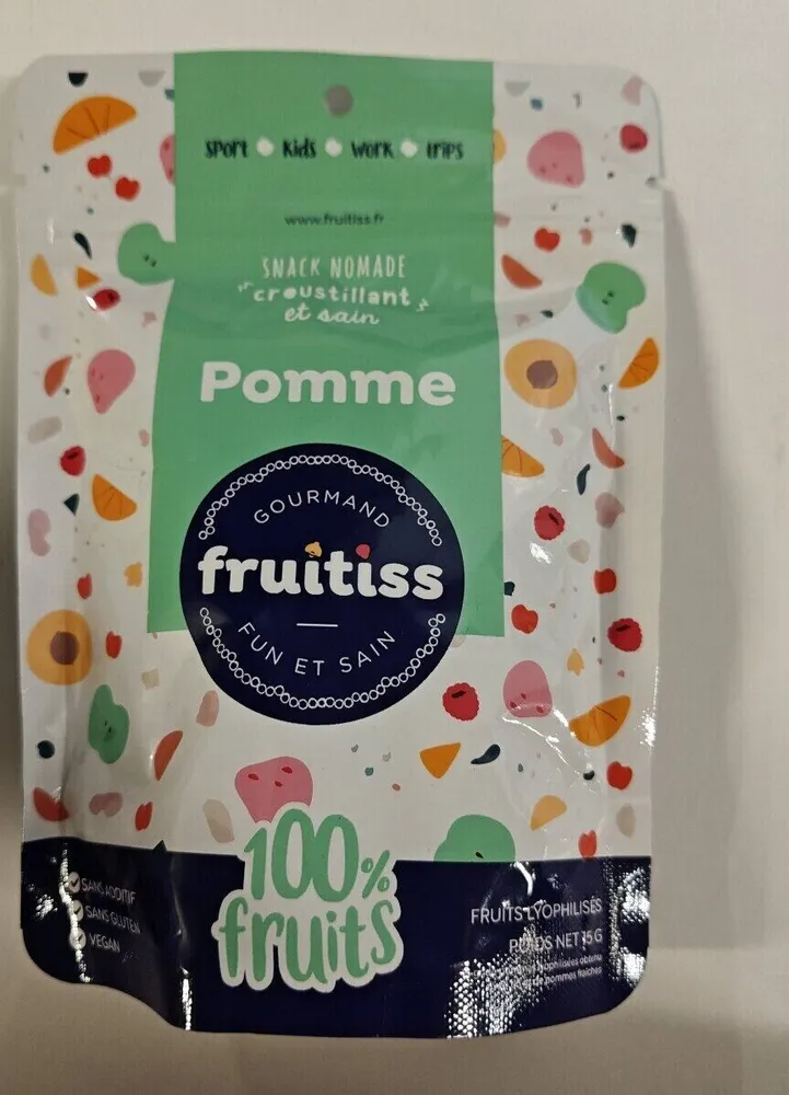Pomme lyophilisées