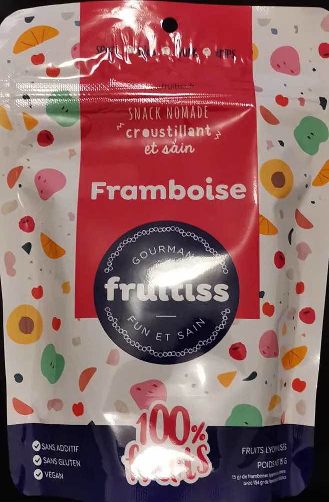Framboise lyophilisées