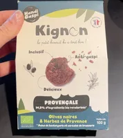 Petit biscuit provencale olives noires herbes de Provence