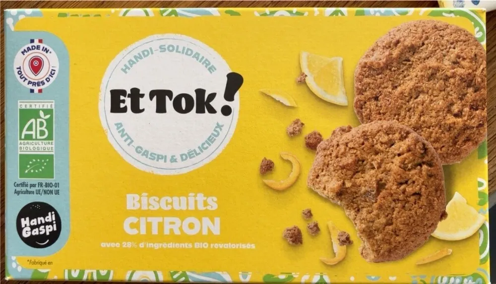Biscuits citron